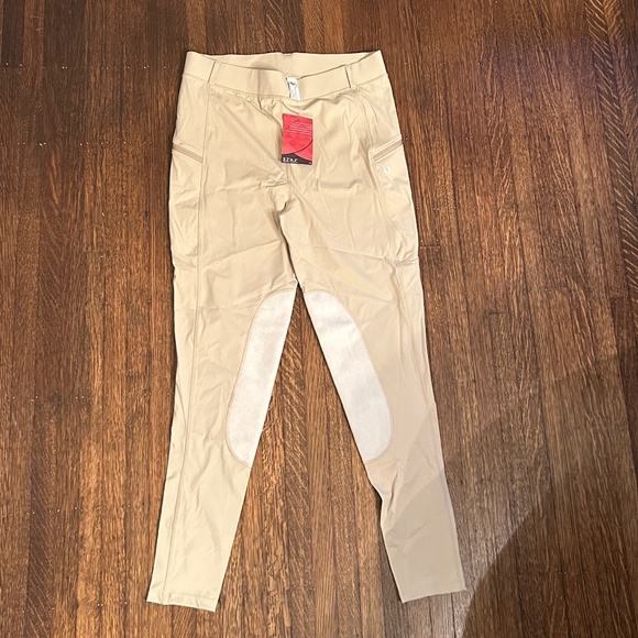 NWT Santiny zippered horse riding pants breeches XL - Picture 2 of 5